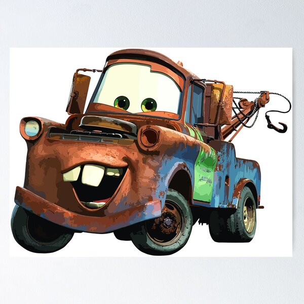 Mater from cars best Poster for Sale by Warta