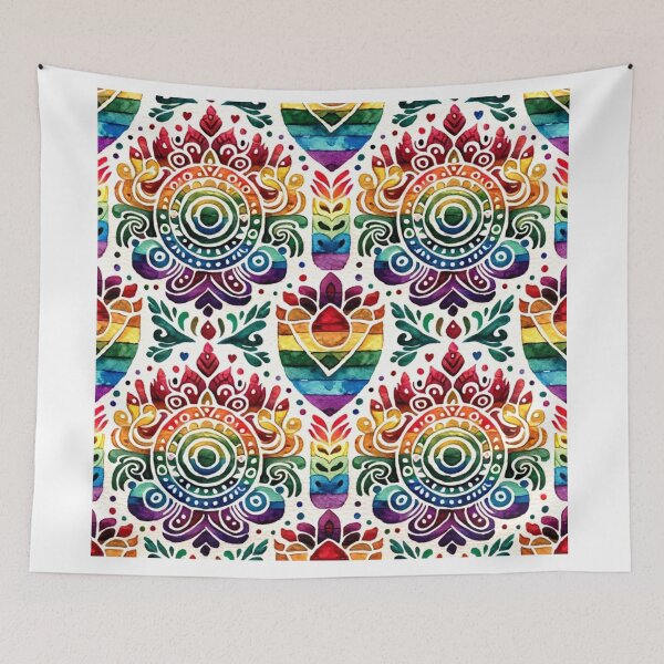 Item preview, Nepal Dhaka Print designed and sold by Aryabek.