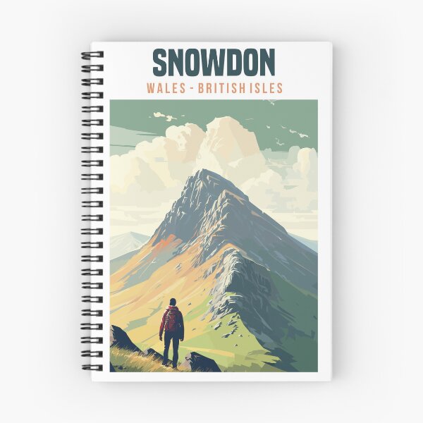 Item preview, Snowdon, Wales, Britain Travel poster designed and sold by Travel-Graphix.