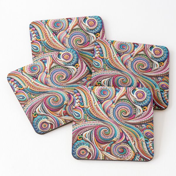 Item preview, Himalayan Woven Rainbow Pattern designed and sold by Aryabek.