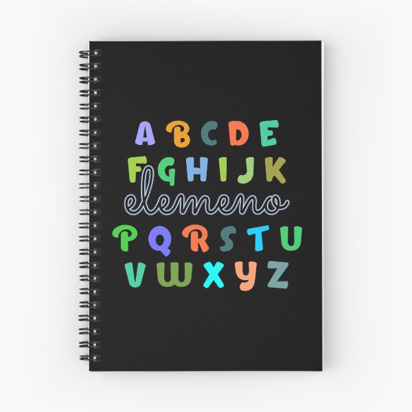 Item preview, Abcd Alphabet Elemeno P T-shirt - Sticker Redbubble designed and sold by bluehatgraphics.