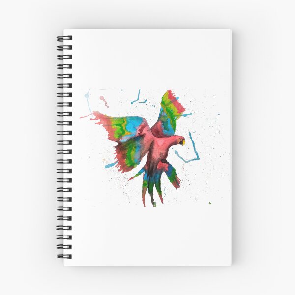 Item preview, Ecuadorian macaw in aquacolor designed and sold by andrexart.