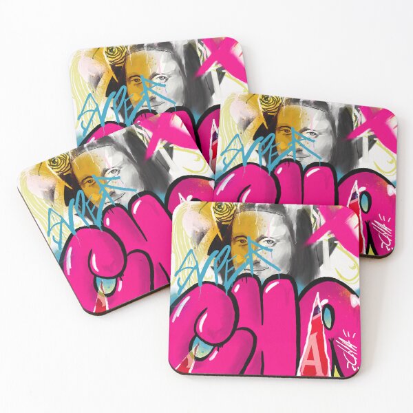 Item preview, Super Mona Lisa, da vinci, graffiti, painting designed and sold by Ben-Cha.
