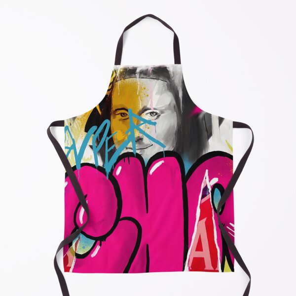 Item preview, Super Mona Lisa, da vinci, graffiti, painting designed and sold by Ben-Cha.