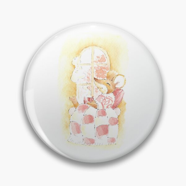 Item preview, Cosy Autumn Mouse Watercolour designed and sold by Brett Miley.