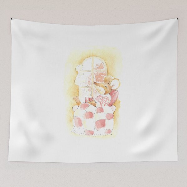 Item preview, Cosy Autumn Mouse Watercolour designed and sold by Brett Miley.