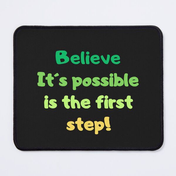 Item preview, "Empower Your Journey with 'Believe It's Possible' Tee" designed and sold by TeeAauthenticF.