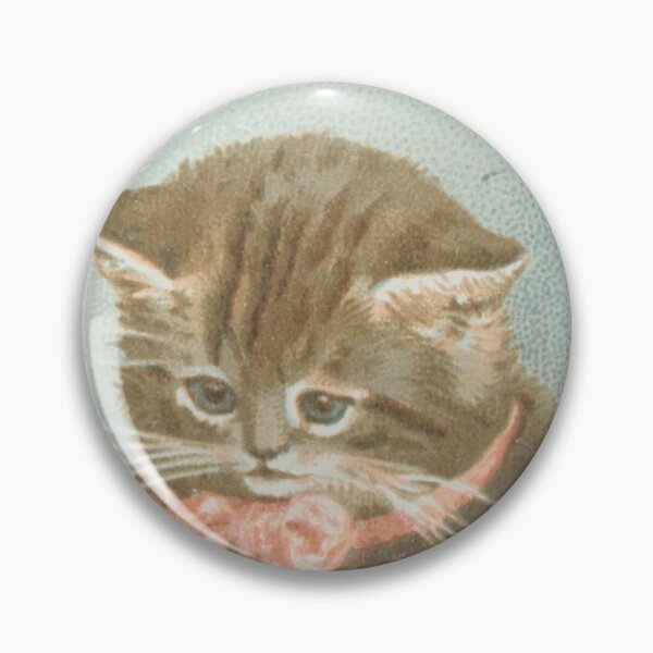 Item preview, Fancy vintage kitten designed and sold by boltcutters.