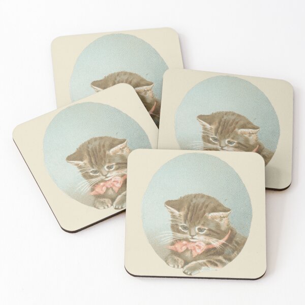 Item preview, Fancy vintage kitten designed and sold by boltcutters.