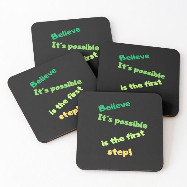 Item preview,  "Empower Your Journey with 'Believe It's Possible' Tee" designed and sold by TeeAauthenticF.