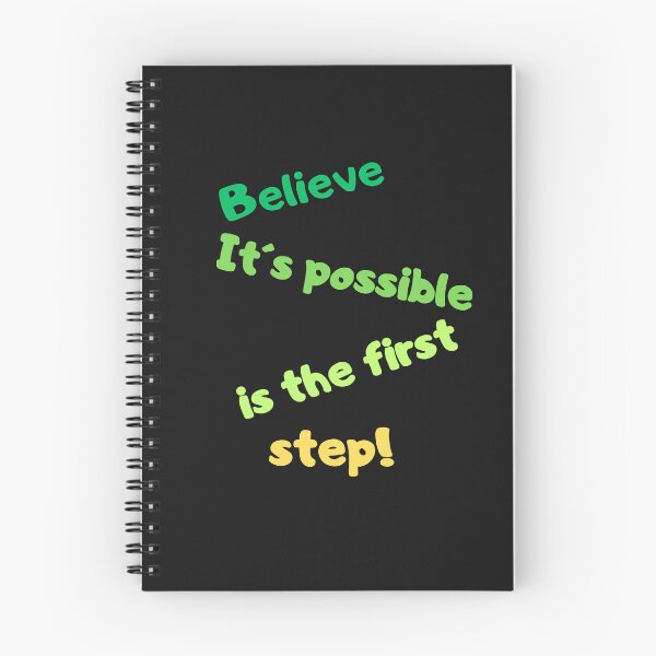 Item preview,  "Empower Your Journey with 'Believe It's Possible' Tee" designed and sold by TeeAauthenticF.