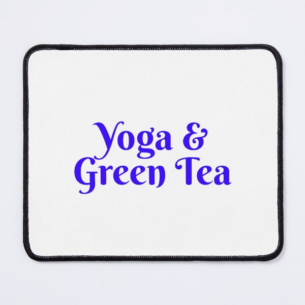 Item preview, Yoga and Green Tea designed and sold by Inspirationmotivation.
