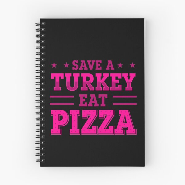 Item preview, pink thanksgiving save turkey pizza  designed and sold by Gossip Rag.