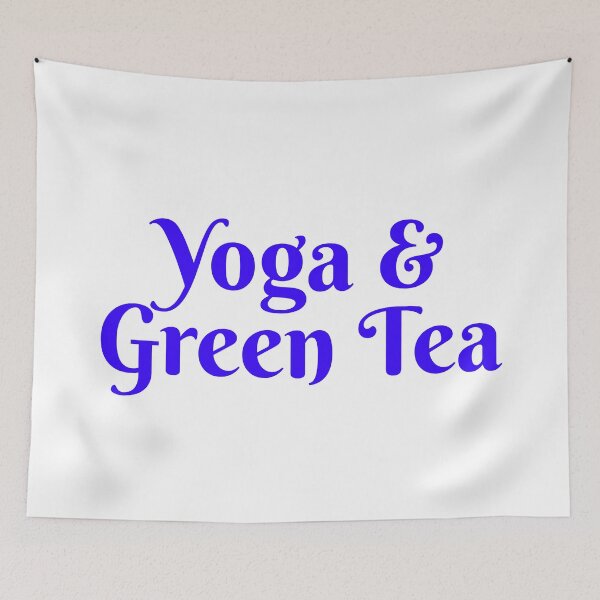 Item preview, Yoga and Green Tea designed and sold by Inspirationmotivation.