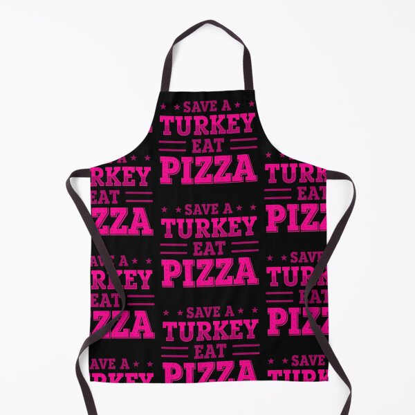Item preview, pink thanksgiving save turkey pizza  designed and sold by Gossip Rag.
