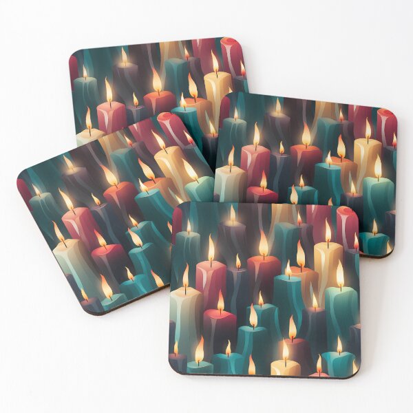 Item preview, Candle Wallpaper designed and sold by AwesomeAiArt.