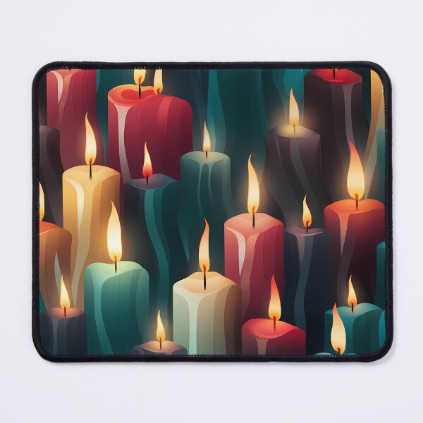 Item preview, Candle Wallpaper designed and sold by AwesomeAiArt.