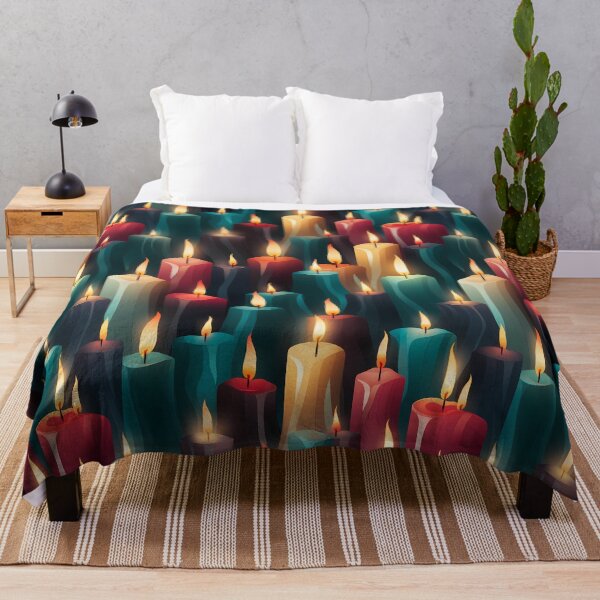Item preview, Candle Wallpaper designed and sold by AwesomeAiArt.