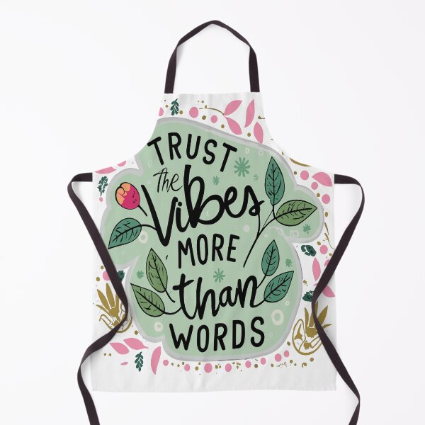 Item preview, Trust the vibes more than words designed and sold by WondersByMel.