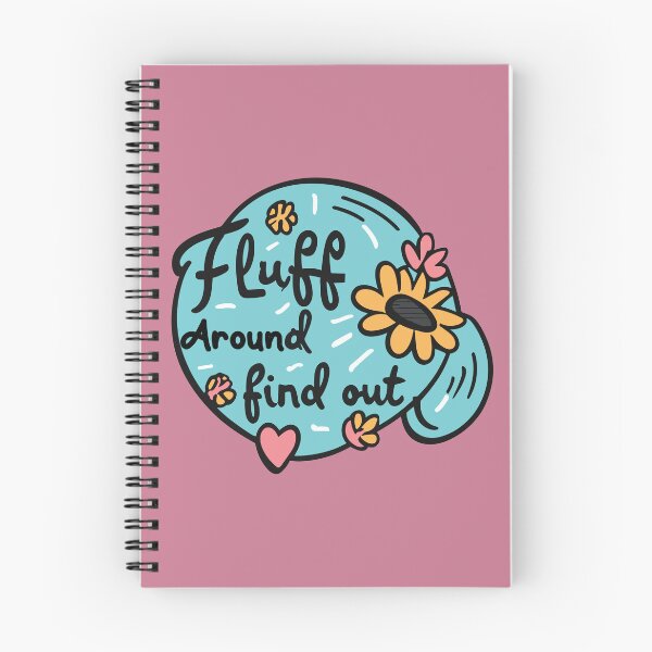 Item preview, Fluff Around And Find Out Girly Bumper Sticker designed and sold by InspireSticker.