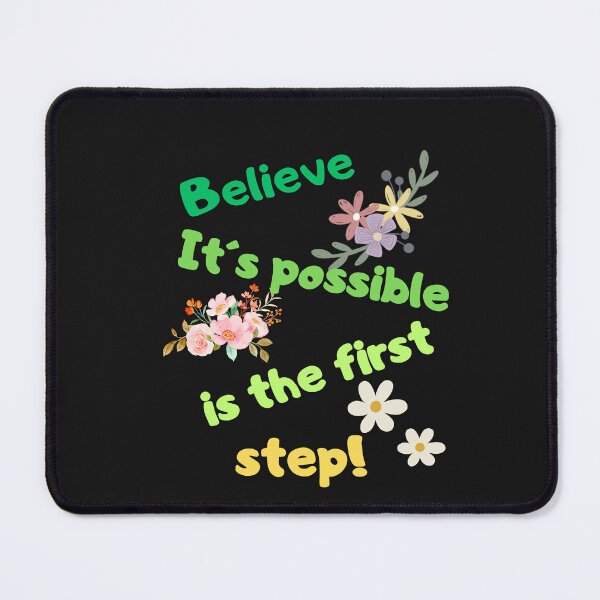 Item preview, "Empower Your Journey with 'Believe It's Possible' Tee" designed and sold by TeeAauthenticF.