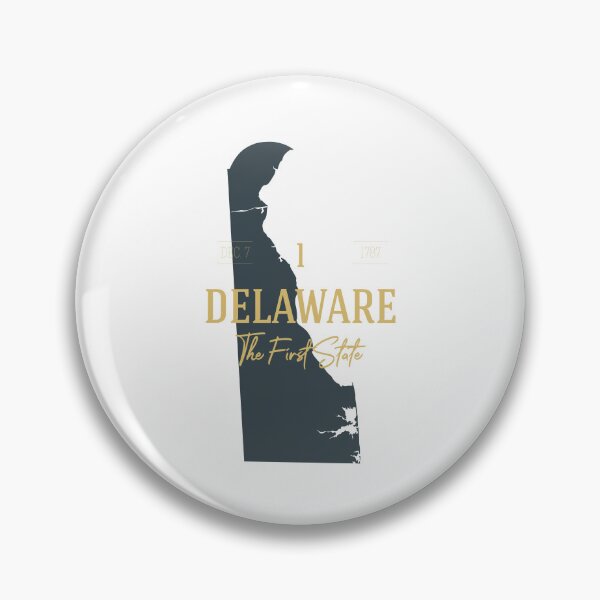 Item preview, American state map. Delaware. The First State designed and sold by dk-design85.