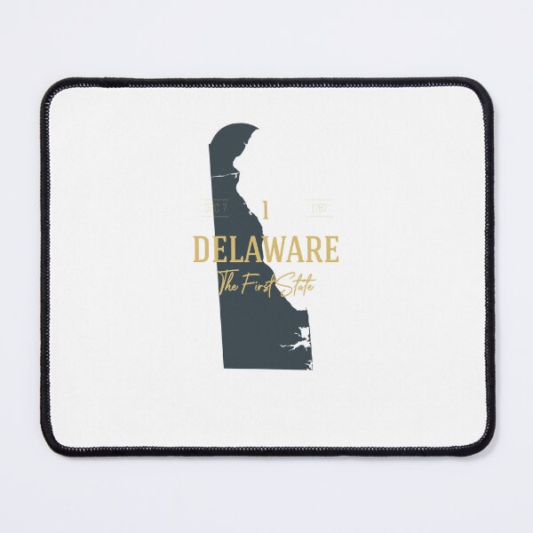 Item preview, American state map. Delaware. The First State designed and sold by dk-design85.