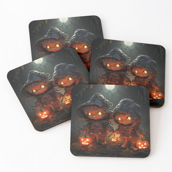 Item preview, Halloween Pumpkin Guardians designed and sold by PrintMeOver.