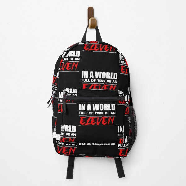 Item preview, World Full of Ten Be Eleven T-shirt - Sticker Redbubble designed and sold by bluehatgraphics.
