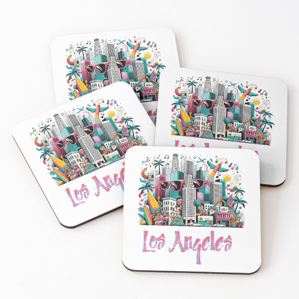 Item preview, Los Angeles Skyline designed and sold by Places On Earth.