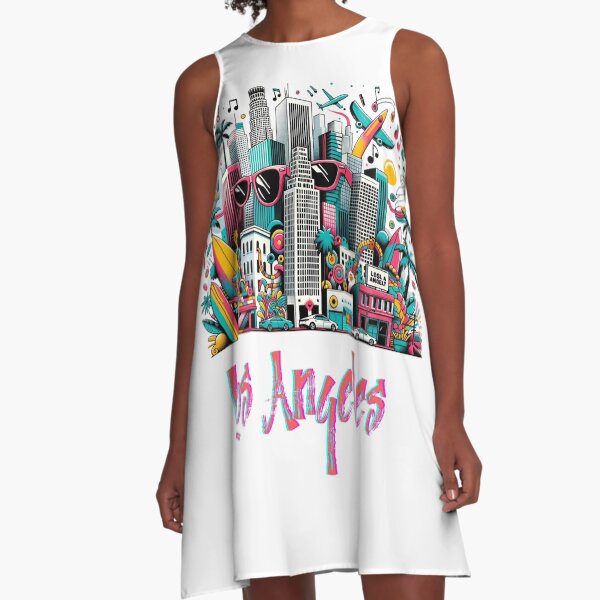Item preview, Los Angeles Skyline designed and sold by placesonearth.