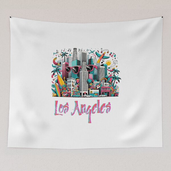 Item preview, Los Angeles Skyline designed and sold by Places On Earth.