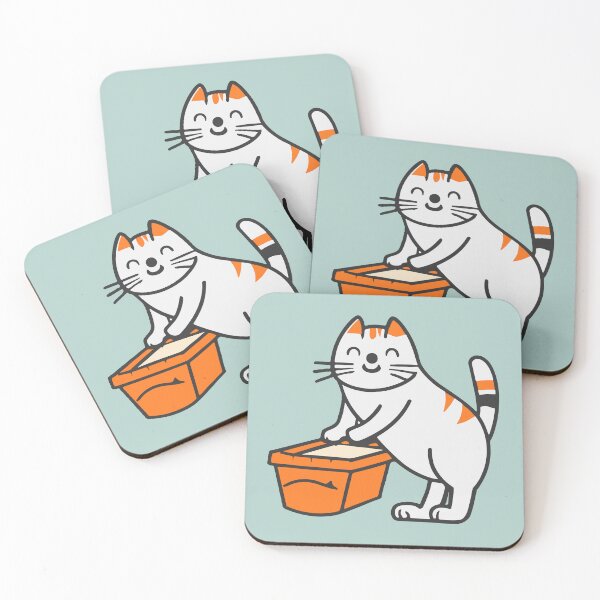 Item preview, cat litter box designed and sold by The  Knick Knack Nook.