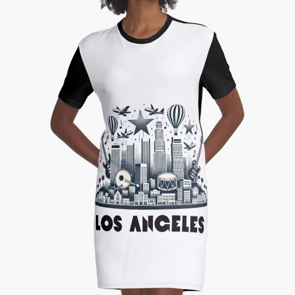 Item preview, Los Angeles Minimalistic Skyline designed and sold by placesonearth.