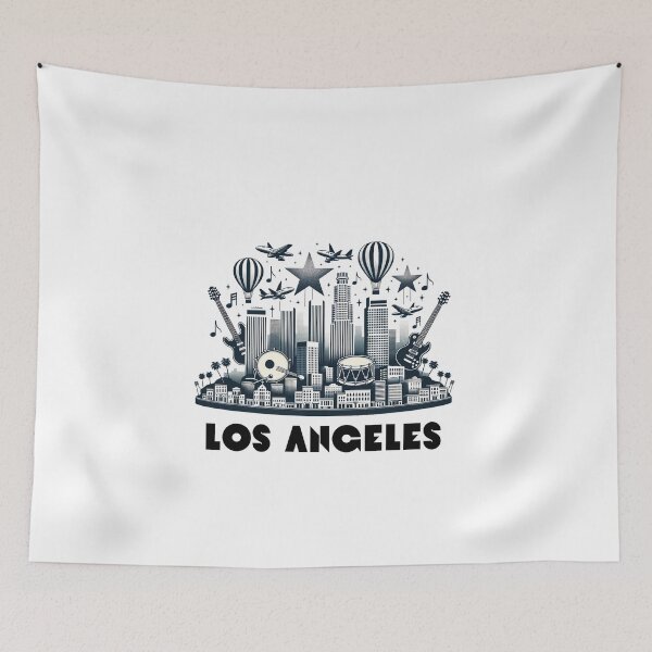 Item preview, Los Angeles Minimalistic Skyline designed and sold by Places On Earth.