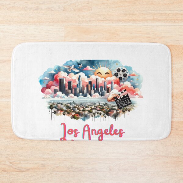 Item preview, Los Angeles Skyline Painting designed and sold by Places On Earth.