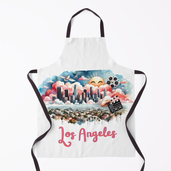 Item preview, Los Angeles Skyline Painting designed and sold by Places On Earth.