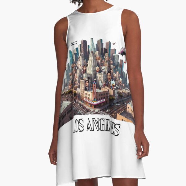 Item preview, Los Angeles Skyline Cars designed and sold by placesonearth.
