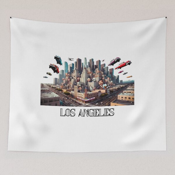 Item preview, Los Angeles Skyline Cars designed and sold by Places On Earth.