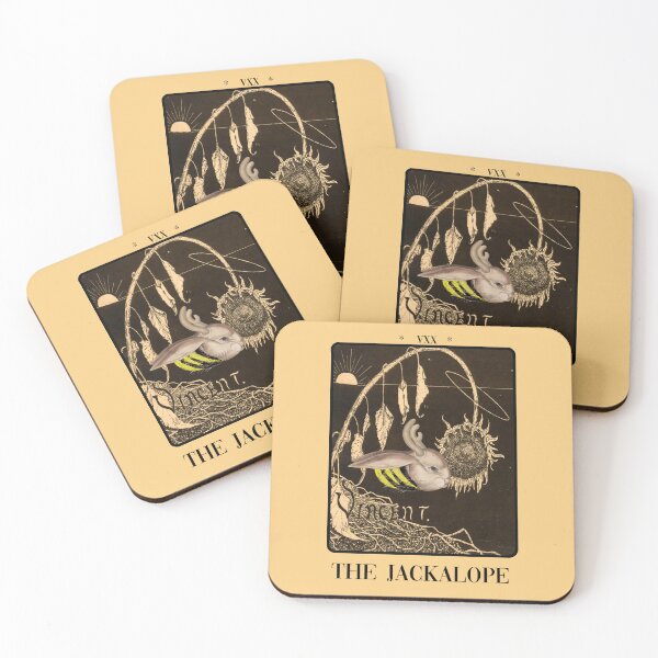 Artikelvorschau,  Jackalope Tarotkarte entworfen und verkauft von notsweettea.