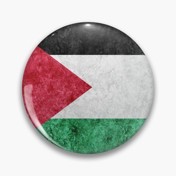 Item preview, Palestinian Flag With Metallic Finish Style designed and sold by Robert Diebold.