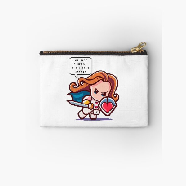 Item preview, I am not a hero, but I save hearts | Pixel Style designed and sold by CircinusStore.