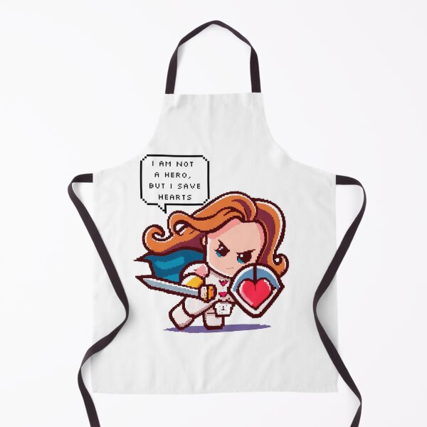 Item preview, I am not a hero, but I save hearts | Pixel Style designed and sold by CircinusStore.