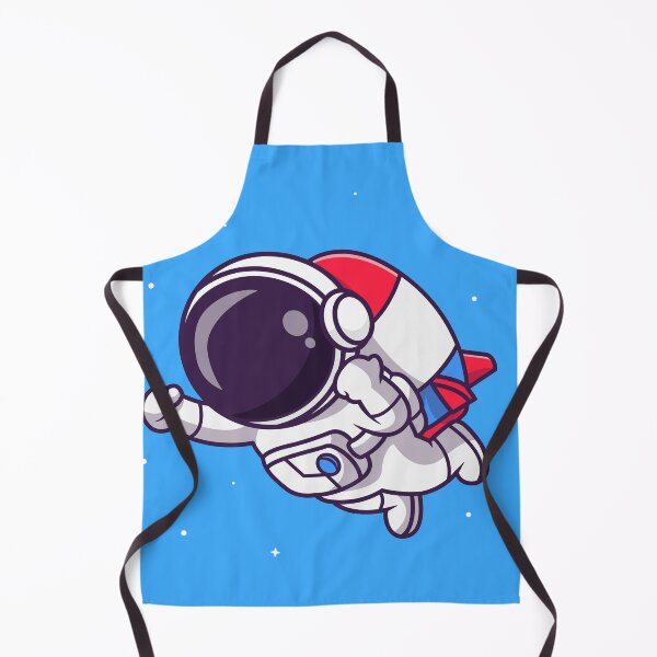 Item preview, Cute Astronaut Flying with Rocket Cartoon Vector Icon designed and sold by hjian8219.