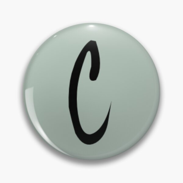 Item preview, Cutesy Calligraphy C designed and sold by Meg-Hoyt.