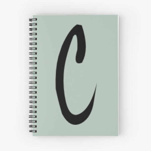 Item preview, Cutesy Calligraphy C designed and sold by Meg-Hoyt.