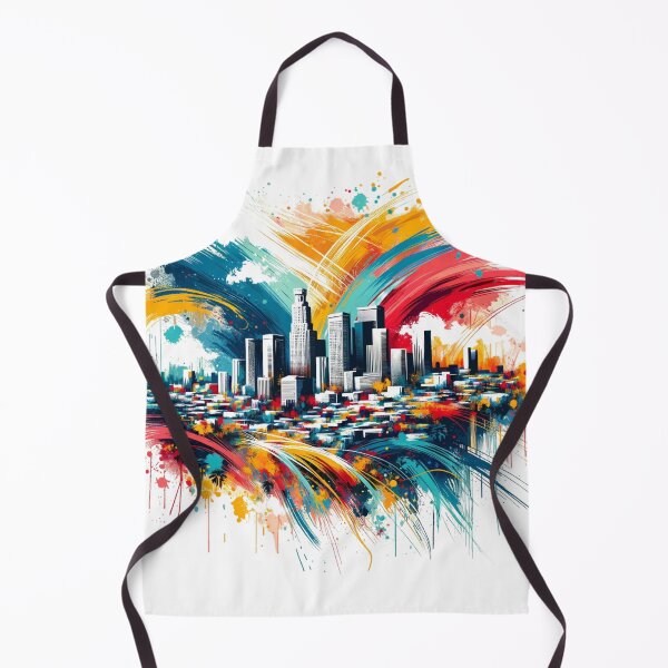 Item preview, Los Angeles Skyline Abstract designed and sold by Places On Earth.
