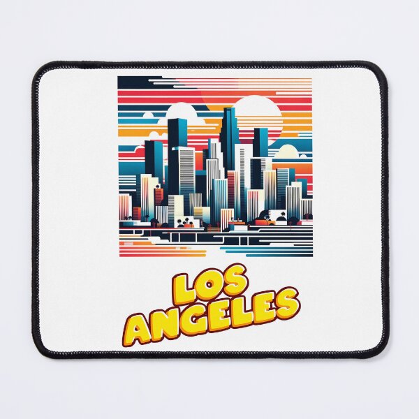 Item preview, Los Angeles Skylien Retro designed and sold by Places On Earth.