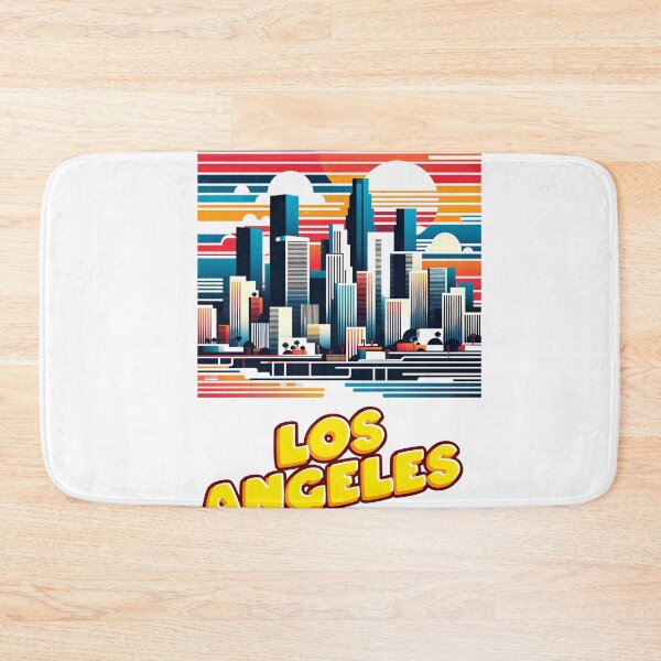 Item preview, Los Angeles Skylien Retro designed and sold by Places On Earth.