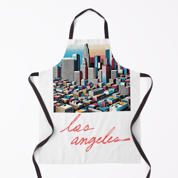 Item preview, Los Angeles Skyline Retro designed and sold by Places On Earth.